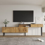 Fibreboard TV Cabinet – Modern & Durable Entertainment Console 