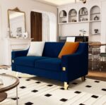 Modern Upholstered Sofa Seats With Metal Legs – Stylish & Comfortable 