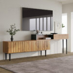 Fibreboard TV Cabinet – Modern & Durable Entertainment Console 