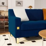 Modern Upholstered Sofa Seats With Metal Legs – Stylish & Comfortable 